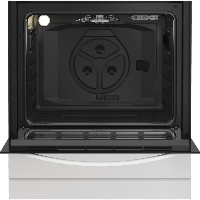 Indesit I6GGMMWUK Freestanding 60cm Gas Single Cooker - White