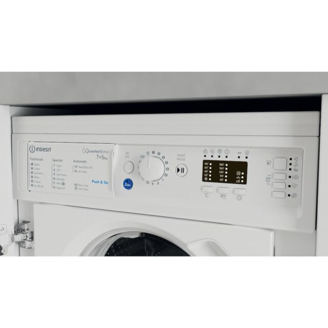Indesit BI WDIL 75148 UK Integrated Washer Dryer