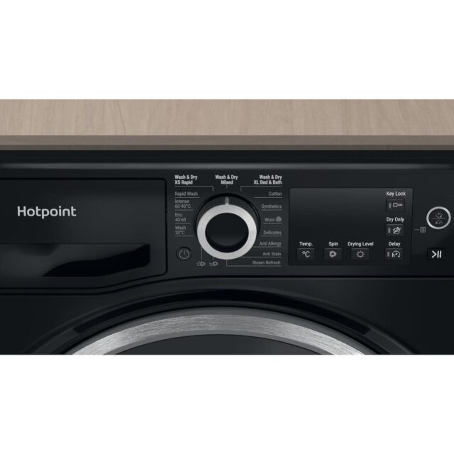 Hotpoint Anti-Stain NDB 9635 BS UK 9+6kg Washer Dryer