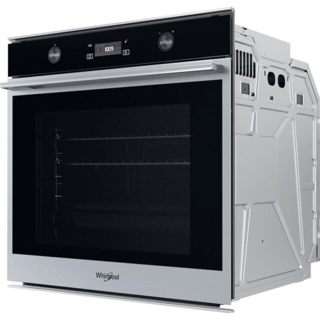 Whirlpool W7 OM5 4S P W Collection Built-In Electric Oven - Inox