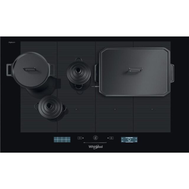 Whirlpool SMP 778 C/NE/IXL SmartCook Induction Hob 8 Zone 75cm - Black