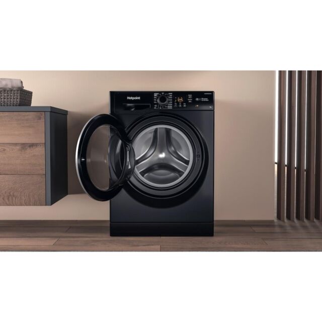 Hotpoint NSWM965CBSUKN Freestanding Washing Machine