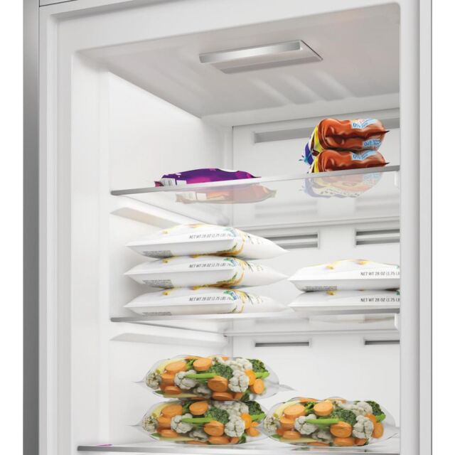 Hotpoint HPMFF6312XBR4UK Frost Free Tall Freezer - Dark Inox
