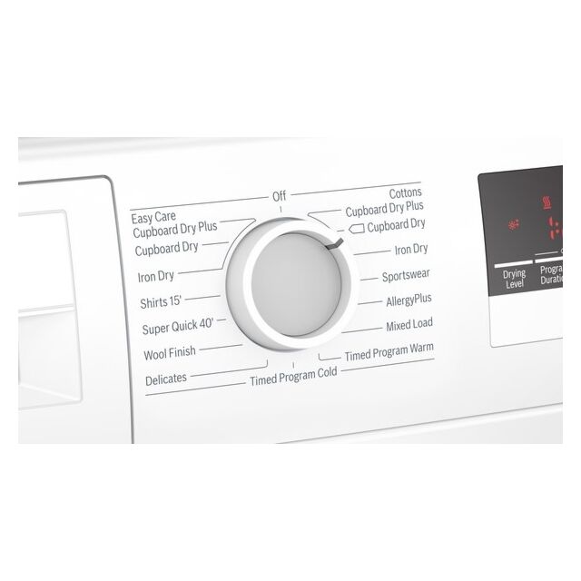 Bosch WTN83201GB, Condenser tumble dryer