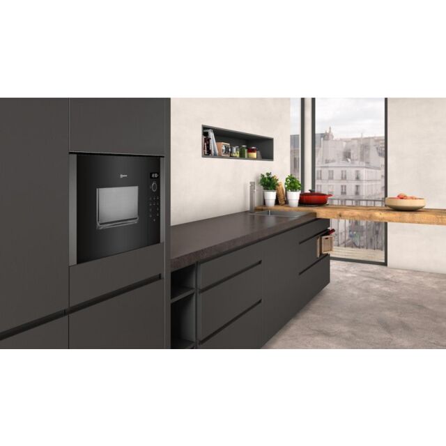 Neff HLAWD23G0B, Built-in microwave oven
