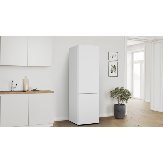 Bosch KGN392WDFG, Free-standing fridge-freezer with freezer at bottom
