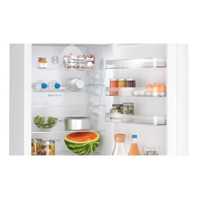 Bosch KGN392WDFG, Free-standing fridge-freezer with freezer at bottom