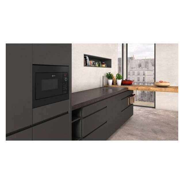 Neff HLAWG25S3B, Built-in microwave oven