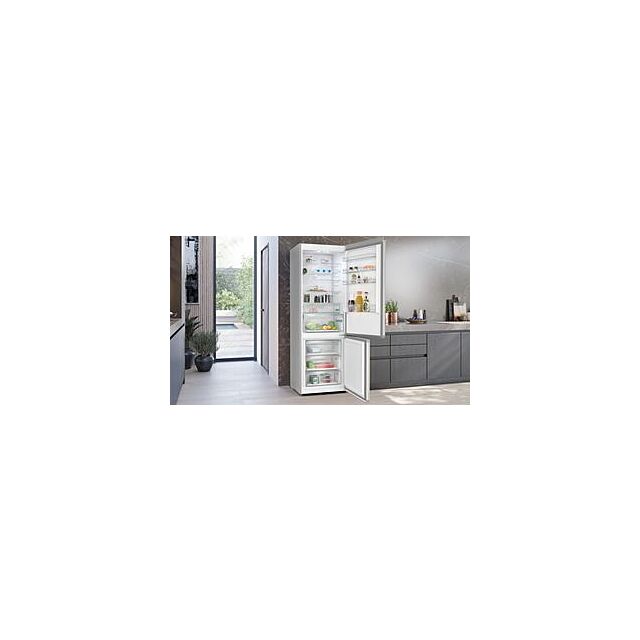 Siemens KG49NXIDF, Free-standing fridge-freezer with freezer at bottom