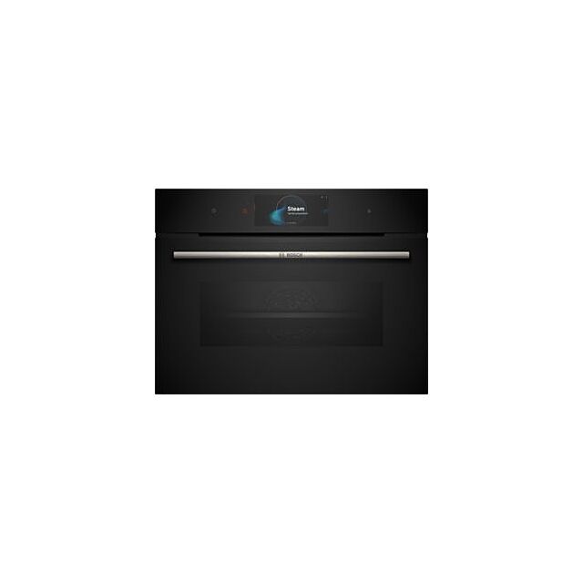 Bosch CSG7584B1, Built-in compact oven with steam function