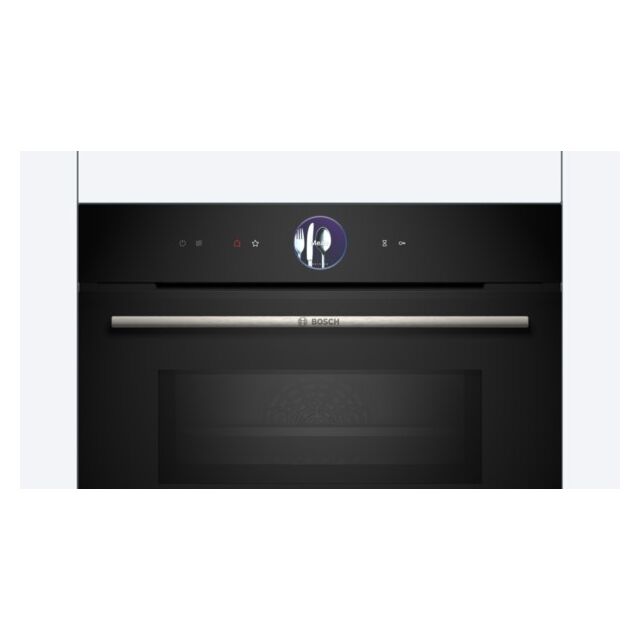 Bosch CMG7761B1B, Built-in compact oven with microwave function