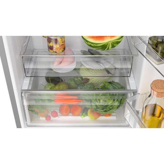 Bosch KGN492LDFG, Free-standing fridge-freezer with freezer at bottom
