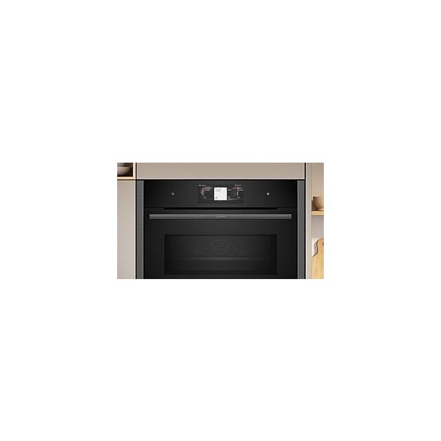 Neff C24MT73G0B, Built-in compact oven with microwave function