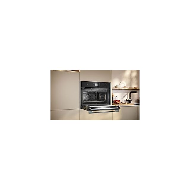Neff C24MT73G0B, Built-in compact oven with microwave function
