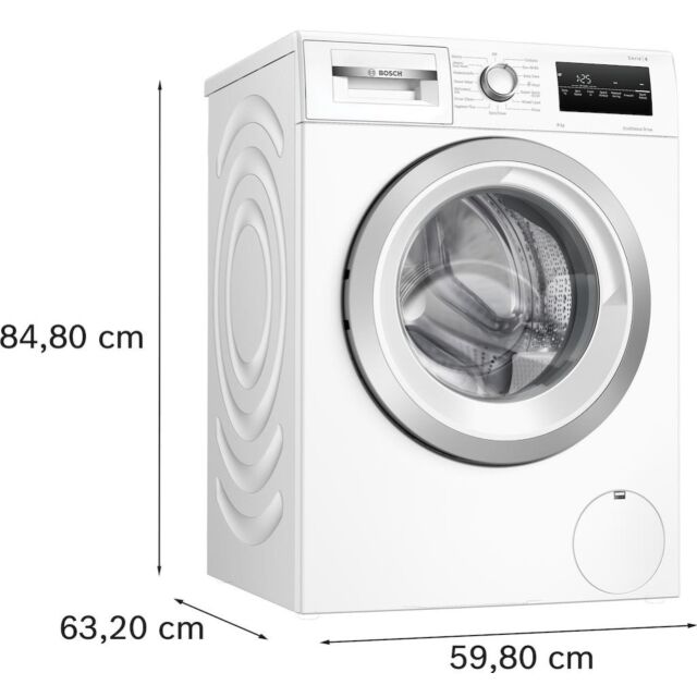 Bosch WAN28250GB, Washing machine, front loader