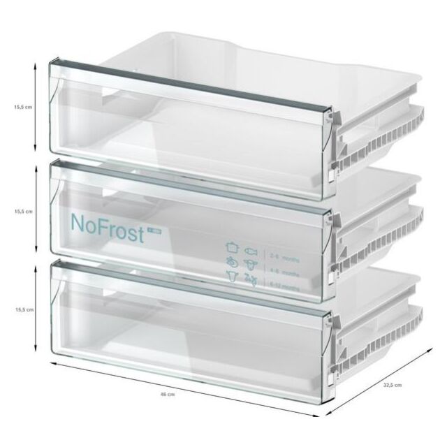 Neff GU7212FE0G, Built-in freezer