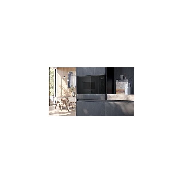 Siemens BF525LMB1B, Built-in microwave oven