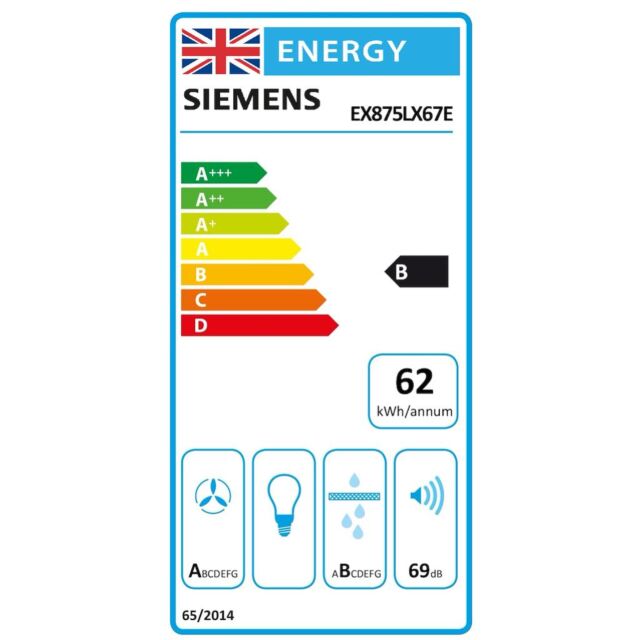 Siemens EX875LX67E, Induction hob with integrated ventilation system