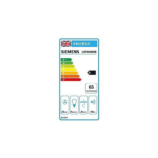 Siemens LJ97BAM60B, Integrated Design Hood