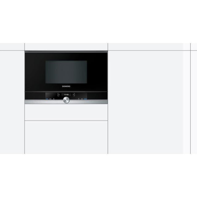Siemens BF634LGS1B, Built-in microwave oven