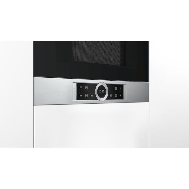 Bosch BFL634GS1B, Built-in microwave oven