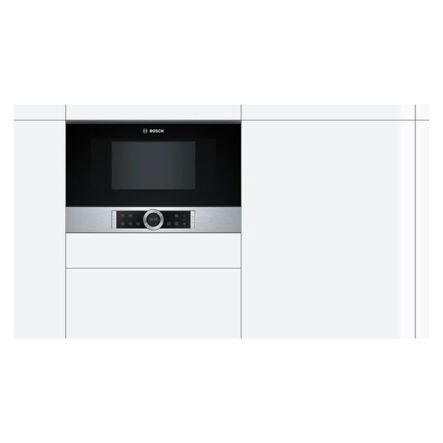 Bosch BFL634GS1B, Built-in microwave oven