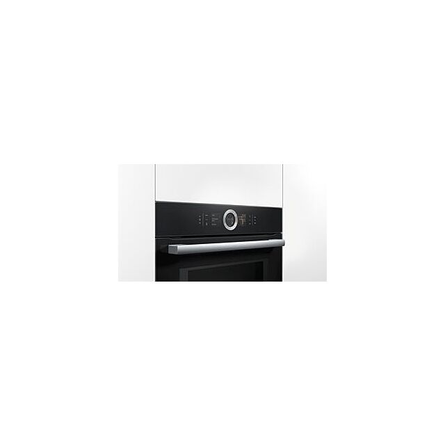Bosch CMG656BB6B, Built-in compact oven with microwave function