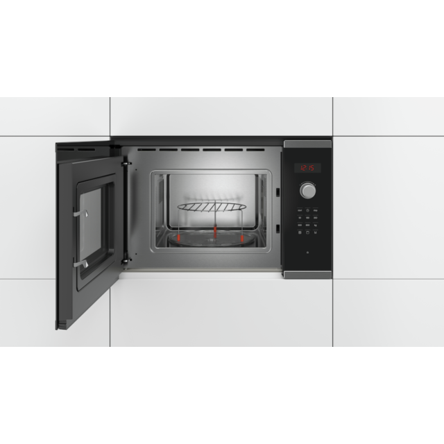 Bosch BEL523MS0B, Built-in microwave oven