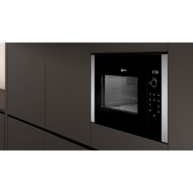 Neff HLAWD53N0B, Built-in microwave oven