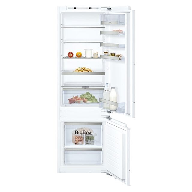 Neff KI6873FE0G, Built-in fridge-freezer with freezer at bottom