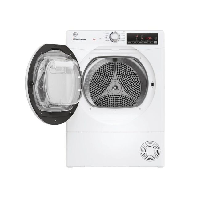 Hoover HRE C9TE-80 H-Dry 350 9kg Condenser Tumble Dryer with Aquavision - B Energy Rated - White