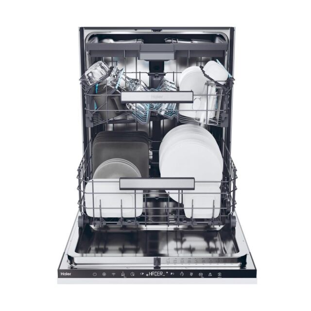Haier XI 6C4S3FSB-80 Built-In 60cm 16 Place Setting Dishwasher