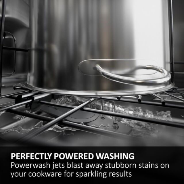 Haier XS 6B4S3FSB-80 Integrated 60cm Dishwasher with 16 Place Settings and WiFi