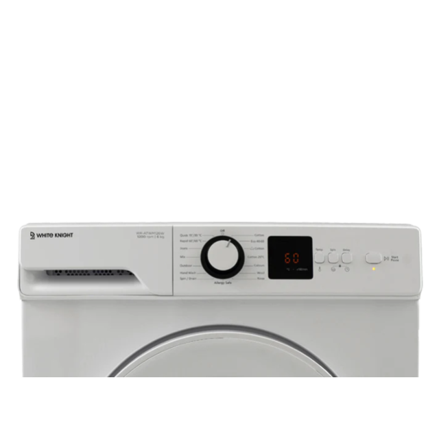 White Knight ATWM126W Freestanding 6kg 1200rpm Washing Machine - White
