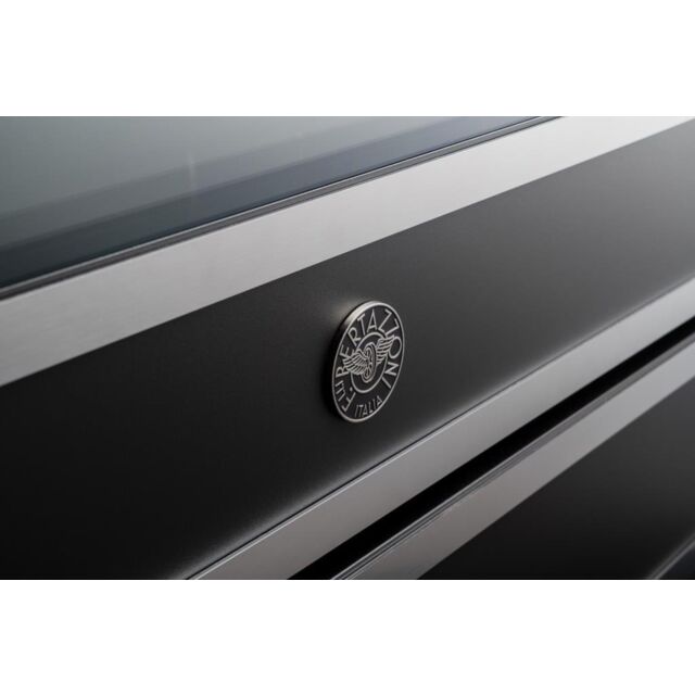 Bertazzoni HER95I1ENET Heritage 90cm Range Cooker Single Oven Induction Matt Black