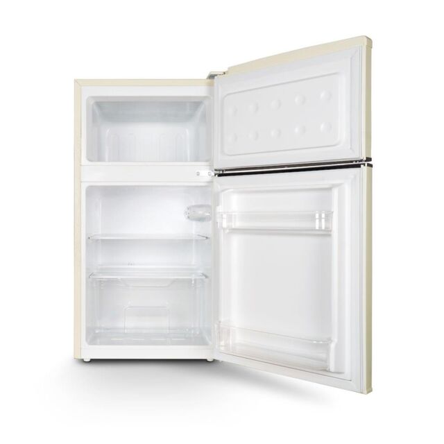 Montpellier MAB2035EC Retro Undercounter Fridge Freezer In Cream