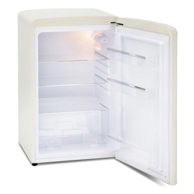 Montpellier MAB2055C Retro Larder Fridge in Cream