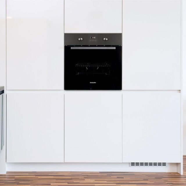Montpellier MSBFO65SST 65ltr Built In Single Oven With Digital Timer