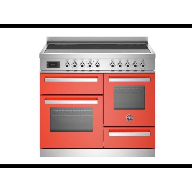 Bertazzoni PRO105I3EART Professional 100cm Range Cooker XG Oven Induction Gloss Orange