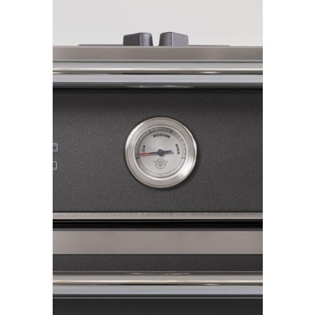 Bertazzoni HER105I2ENET Heritage 100cm Range Cooker Twin Oven Induction Matt Black
