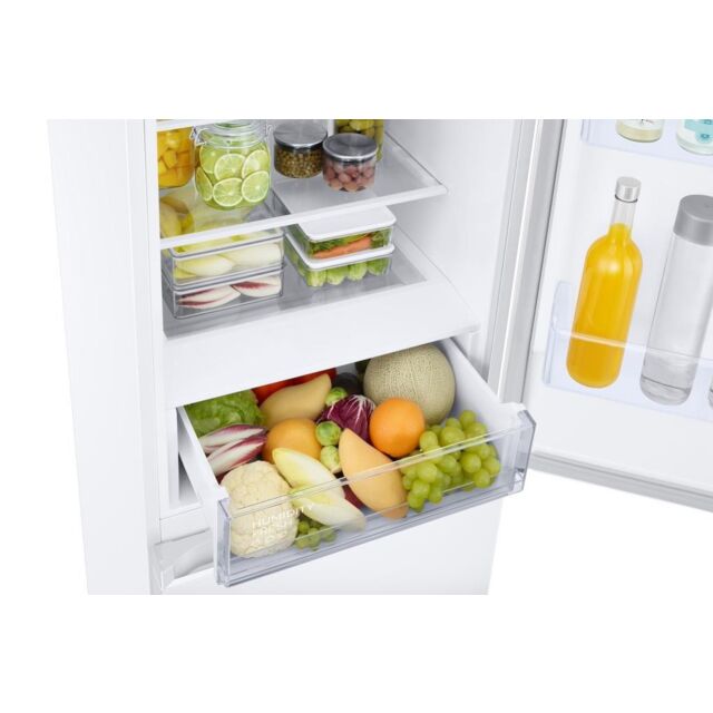 Samsung RB38C602CWW/EU Freestanding Fridge Freezer - White