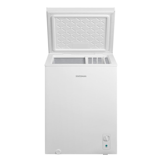 Statesman CHF150 63cm 143 Litre Chest Freezer - White