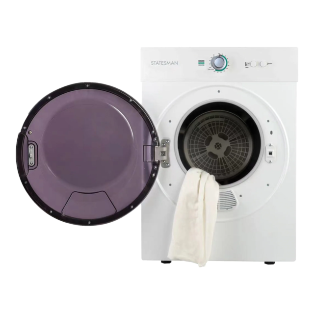 Statesman TD03VFW 3kg Compact Vented Tumble - Dryer