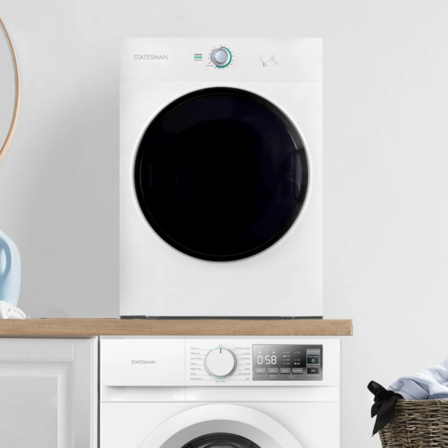 Statesman TD03VFW 3kg Compact Vented Tumble - Dryer