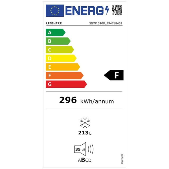 Liebherr SIFNf5108 Integrated Freezer