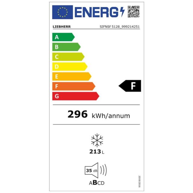 Liebherr SIFNSf5128 Integrated Freezer
