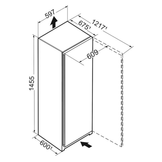 Liebherr Rsfe4620 Freestanding Larder Fridge