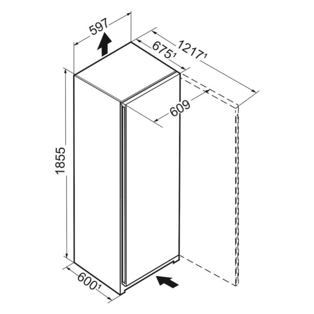 Liebherr Rsfe5220 Freestanding Larder Fridge