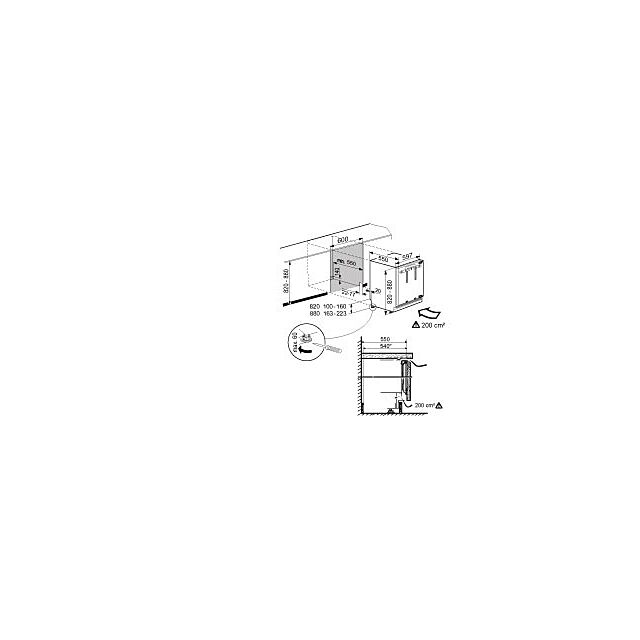 Liebherr UIK1514 Built-Under Fridge