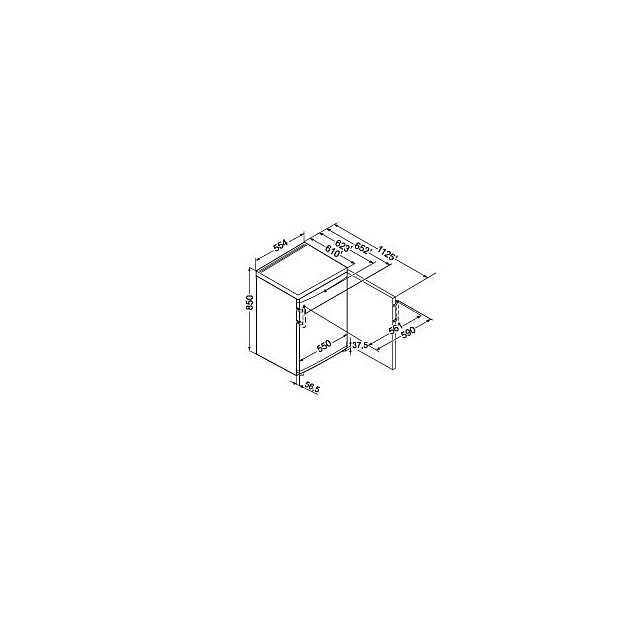 Liebherr TP1414 Undercounter Fridge